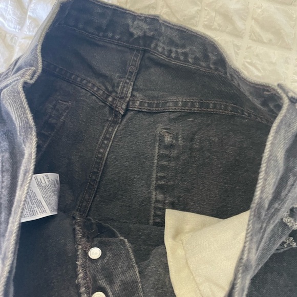 Levi's Black Jean Shorts - Picture 4 of 10